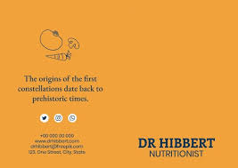 dr hibbert nutrition brochure template