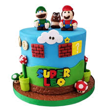 I prefer using wilton gel icing colors. Super Mario Cake 3