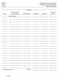 40 Petty Cash Log Templates Forms Excel Pdf Word Template Lab