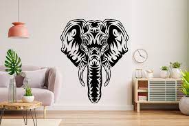 Elephant Wall Decal Elephant Wall Art