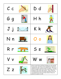 Each sheet provides activities for letter sound learning, letter formation, blending and segmenting. Pdf Files For Wall Charts Sound City Reading