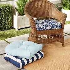 Outdoor Wicker Seat Cushions The