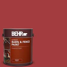 Red Barn And Fence Exterior Paint 02501