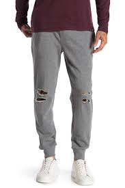 Lux Distressed Joggers