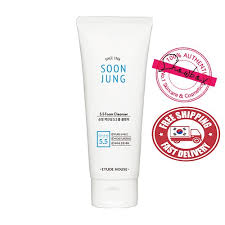 Compare with other skin cleaning agents. Etude House Soon Jung 5 5 Foam Cleanser 100ml Shopee Singapore