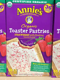 annie s organic toaster pastries 36