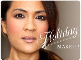 a holiday party eye makeup look with