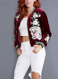 It smells of cowardice, tastes of insecurity, and is pitched at the gullible. Women S Jacket Tiger And Rose Print Wine Red