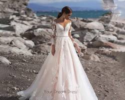 صورة فستان زفاف الأميرة مصنوع من الدانتيل
