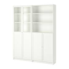 Billy Oxberg Bookcase With Panel Glass