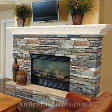 Stone Fireplace Design And Remodel