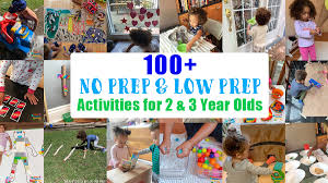 100 no prep indoor activities for 2