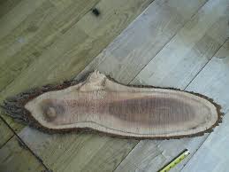 raw wood slab live edge desk walnut