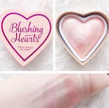 makeup revolution mur blushing hearts