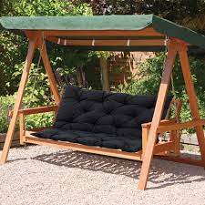 Livingandhome Garden Patio Bench Swing