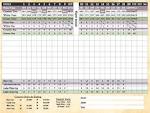 Scorecard - Cordova Golf Course