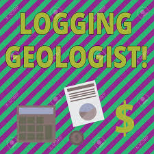 Writing Note Showing Logging Geologist Business Concept For