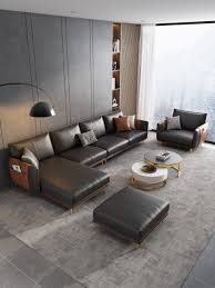 stunning l shaped corner leather sofa