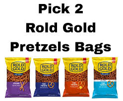 pick 2 rold gold pretzels bags cheddar