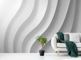 Gray Geometric 3d Wallpaper L