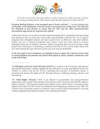 A position paper on mining in the philippines. Position Paper Child Rights Coalition Asia