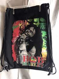 bob marley drawstring backpack bag