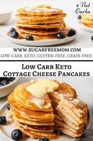 low carb keto cote cheese pancakes