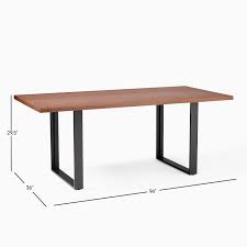 Tompkins Industrial Dining Table 74