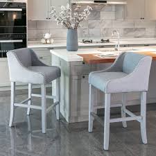 aukfa modern counter height bar stools