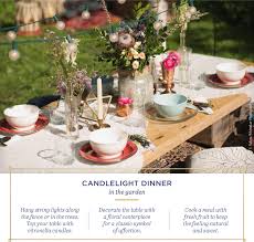 16 romantic candle light dinner ideas