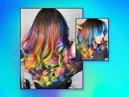 dye your hair multiple colors