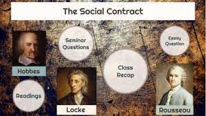the social contract hobbes locke