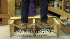 the one piece floor bridging solution