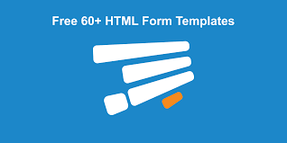 60 html form templates free to copy