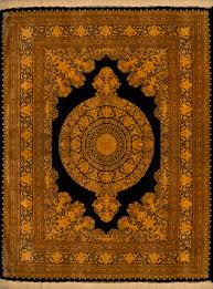 black silk persian rug