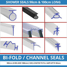 Channel Shower Screen Seal Strip Bi