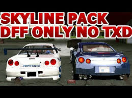 Gta sa android mobil unik dff only vip. Gta Sa Android Nissan Skyline Mega Pack Dff Only No Txd Youtube