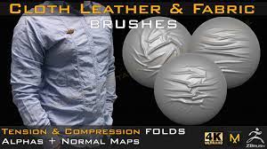 50 cloth leather fabric brushes 4k