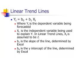 Ppt Linear Trend Lines Powerpoint