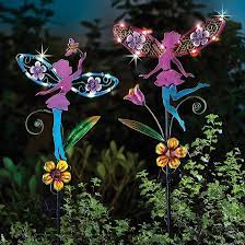 Set Of 2 Solar Fairy Stake Lights