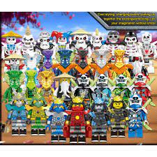 COMBO 2 Minifigures Nhân Vật Hoạt Hình Ninjago Phiên Bản Season 12 Mẫu Mới  Ra Siêu Đẹp PRCK 61058