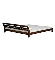 wood queen size bed bed without