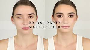 bridal party makeup look you