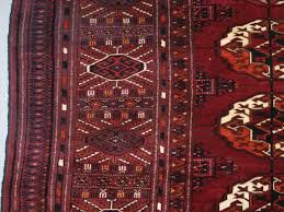 antique tekke turkmen main carpet with