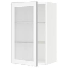 sektion wall cabinet with glass door