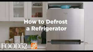 how to defrost a refrigerator the