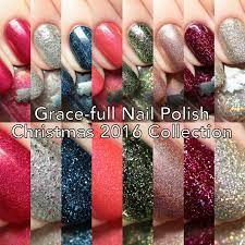 grace full nail polish christmas
