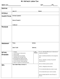 Mr Ms Music Blog Lesson Plan Template For General Music