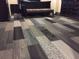 shaw carpet tile planks modular gray