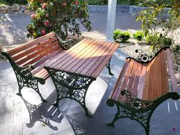 Wrought Iron Garden Seats And Table